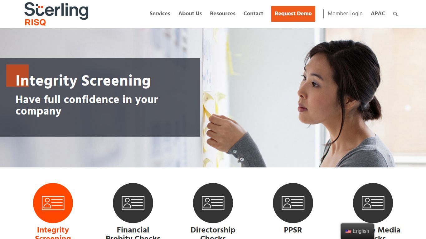 Integrity Background & Personnel Checks | Sterling RISQ
